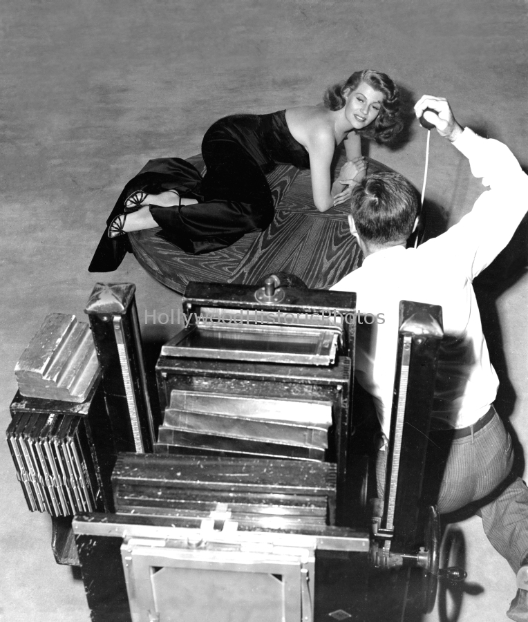Bob Coburn 1946 Still photographer on set Gilda starring Rita Hayworth.jpg